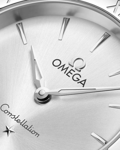 Omega New Constellation 28 mm, stål på stål 131.10.28.60.02.002 - Bild 4