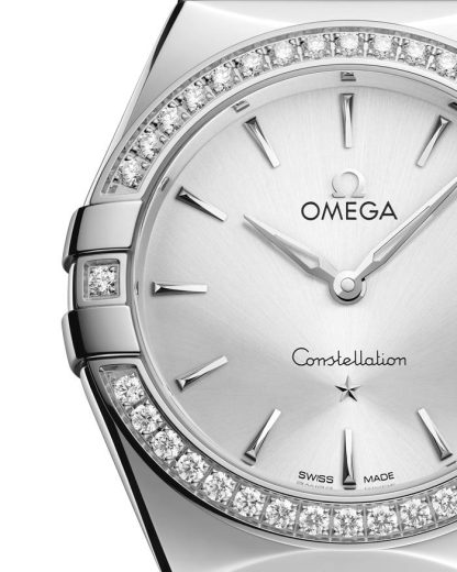 Omega New Constellation 28 mm, stål på stål 131.15.28.60.02.001 - Bild 3