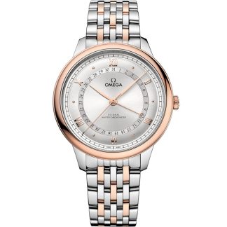Omega New De Ville Prestige 42 mm, stål - Sedna™ guld på stål - Sedna™ guld 434.20.42.22.02.001