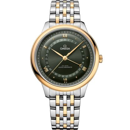 Omega New De Ville Prestige 42 mm, stål - gult guld på stål - gult guld 434.20.42.22.10.001