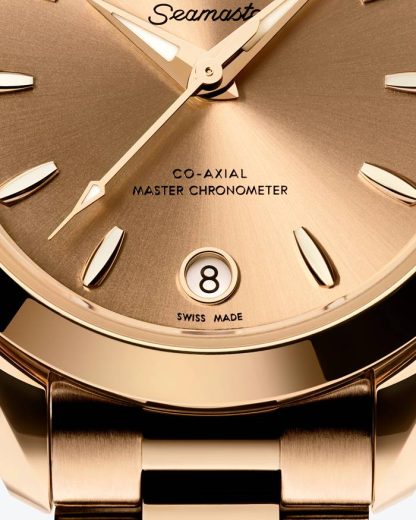 Omega New Seamaster Aqua Terra 150M 30 mm, Moonshine™ guld på Moonshine™ guld 220.50.30.20.08.001 - Bild 4