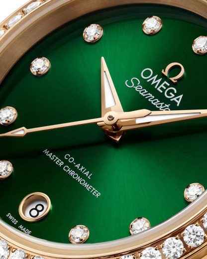 Omega New Seamaster Aqua Terra 150M 30 mm, Moonshine™ guld på Moonshine™ guld 220.55.30.20.60.001 - Bild 4