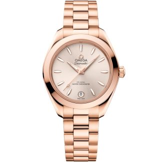 Omega New Seamaster Aqua Terra 150M 30 mm, Sedna™ guld på Sedna™ guld 220.50.30.20.09.001