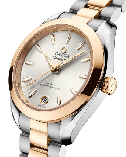 Omega New Seamaster Aqua Terra 150M 30 mm, stål - Moonshine™ guld på stål - Moonshine™ guld 220.20.30.20.02.001 - Bild 3