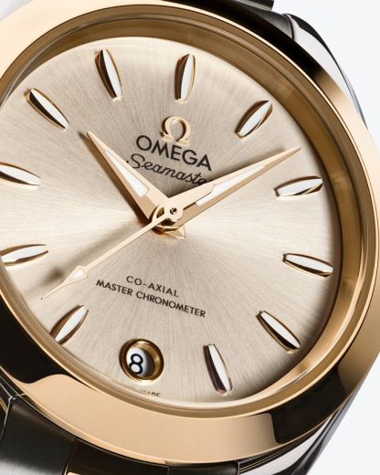 Omega New Seamaster Aqua Terra 150M 30 mm, stål - Moonshine™ guld på stål - Moonshine™ guld 220.20.30.20.02.001 - Bild 4