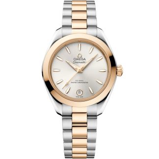 Omega New Seamaster Aqua Terra 150M 30 mm, stål - Moonshine™ guld på stål - Moonshine™ guld 220.20.30.20.02.001