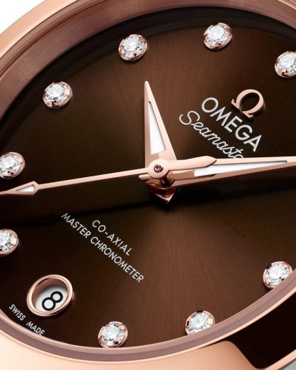 Omega New Seamaster Aqua Terra 150M 30 mm, stål - Sedna™ guld på stål - Sedna™ guld 220.20.30.20.63.001 - Bild 4