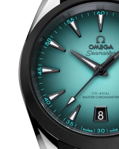Omega New Seamaster Aqua Terra 150M 38 mm, stål på gummiband 220.32.38.20.03.001 - Bild 3