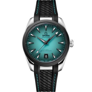 Omega New Seamaster Aqua Terra 150M 38 mm, stål på gummiband 220.32.38.20.03.001