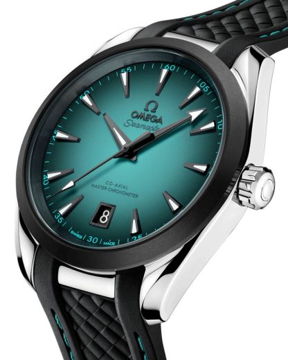 Omega New Seamaster Aqua Terra 150M 38 mm, stål på gummiband 220.32.38.20.03.001 - Bild 5