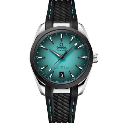 Omega New Seamaster Aqua Terra 150M 38 mm, stål på gummiband 220.32.38.20.03.001