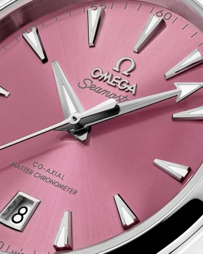 Omega New Seamaster Aqua Terra Shades 38 mm, stål på stål 220.10.38.20.10.005 - Bild 4