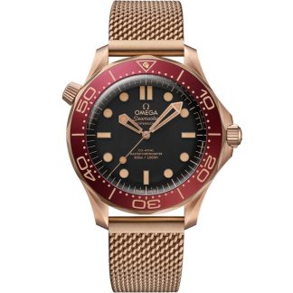 Omega New Seamaster Diver 300M 42 mm, bronsguld på bronsguld 210.90.42.20.01.003