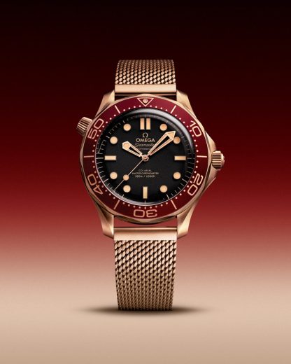 Omega New Seamaster Diver 300M 42 mm, bronsguld på bronsguld 210.90.42.20.01.003 - Bild 5