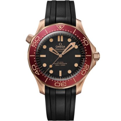 Omega New Seamaster Diver 300M 42 mm, bronsguld på gummiband 210.92.42.20.01.003