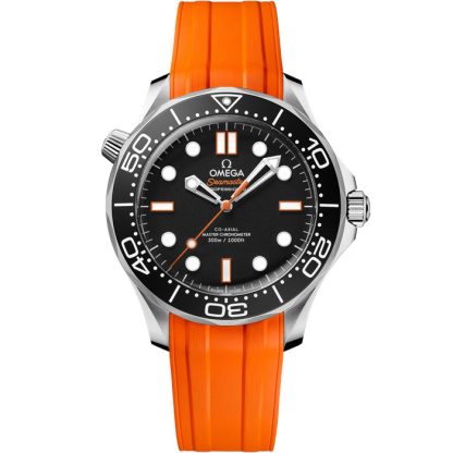 Omega New Seamaster Diver 300M 42 mm, stål på gummiband 210.32.42.20.01.006