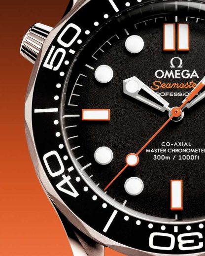 Omega New Seamaster Diver 300M 42 mm, stål på stål 210.30.42.20.01.018 - Bild 3
