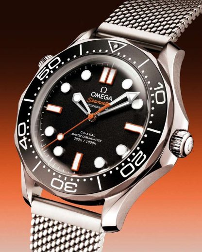 Omega New Seamaster Diver 300M 42 mm, stål på stål 210.30.42.20.01.018 - Bild 5