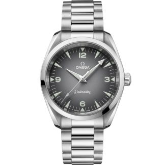Omega New Seamaster Railmaster 38 mm, stål på stål 235.10.38.20.06.001