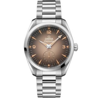 Omega New Seamaster Railmaster 38 mm, stål på stål 235.10.38.20.13.001