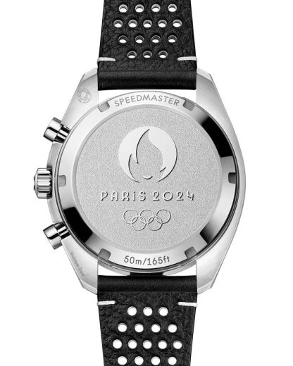 Omega Paris 2024 Speedmaster Chronoscope 43 mm, stål på läderarmband 522.32.43.51.02.001 - Bild 2