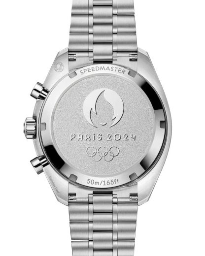 Omega Paris 2024 Speedmaster Chronoscope 43 mm, stål på stål 522.30.43.51.02.001 - Bild 2