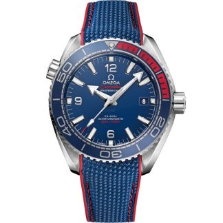 Omega Pyeongchang 2018 Limited Edition Seamaster Planet Ocean 600M 43,5 mm, stål på gummiband 522.32.44.21.03.001