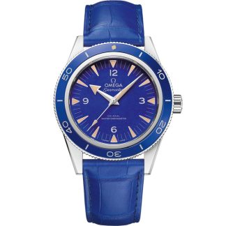 Omega Seamaster 300 41 mm, platina på läderarmband 234.93.41.21.99.002