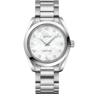 Omega Seamaster Aqua Terra 150M 28 mm, stål på stål 220.10.28.60.55.001