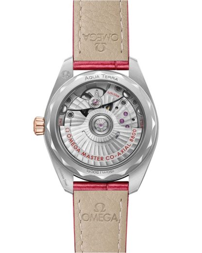 Omega Seamaster Aqua Terra 150M 34 mm, stål - Sedna™ guld på läderrem 220.28.34.20.60.001 - Bild 2