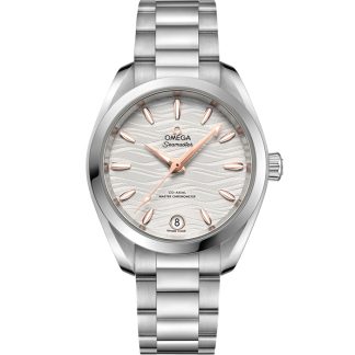Omega Seamaster Aqua Terra 150M 34 mm, stål på stål 220.10.34.20.02.001