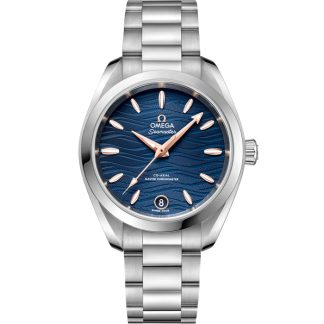Omega Seamaster Aqua Terra 150M 34 mm, stål på stål 220.10.34.20.03.001