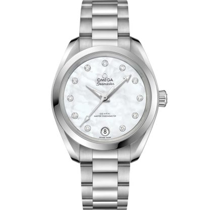 Omega Seamaster Aqua Terra 150M 34 mm, stål på stål 220.10.34.20.55.001