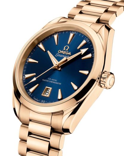 Omega Seamaster Aqua Terra 150M 38 mm, Moonshine™ guld på Moonshine™ guld 220.50.38.20.03.001 - Bild 3