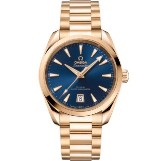 Omega Seamaster Aqua Terra 150M 38 mm, Moonshine™ guld på Moonshine™ guld 220.50.38.20.03.001