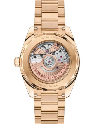 Omega Seamaster Aqua Terra 150M 38 mm, Moonshine™-guld på Moonshine™-guld 220.55.38.20.99.002 - Bild 2