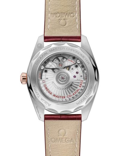 Omega Seamaster Aqua Terra 150M 38 mm, stål - Sedna™ guld på läderrem 220.23.38.20.59.001 - Bild 2