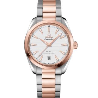 Omega Seamaster Aqua Terra 150M 38 mm, stål - Sedna™ guld på stål - Sedna™ guld 220.20.38.20.02.001