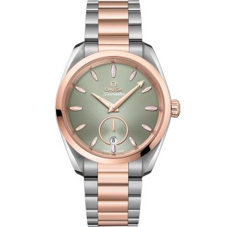 Omega Seamaster Aqua Terra 150M 38 mm, stål - Sedna™ guld på stål - Sedna™ guld 220.20.38.20.10.001