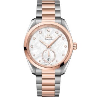 Omega Seamaster Aqua Terra 150M 38 mm, stål - Sedna™ guld på stål - Sedna™ guld 220.20.38.20.55.002