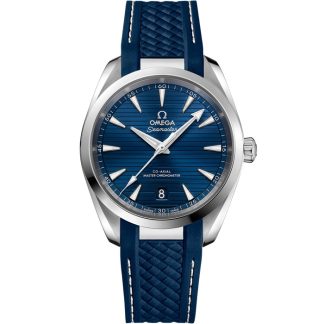 Omega Seamaster Aqua Terra 150M 38 mm, stål på gummiband 220.12.38.20.03.001