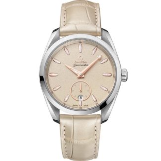 Omega Seamaster Aqua Terra 150M 38 mm, stål på läderband 220.13.38.20.09.001