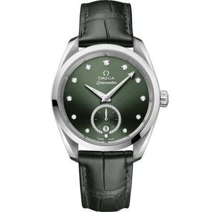 Omega Seamaster Aqua Terra 150M 38 mm, stål på läderband 220.13.38.20.60.001