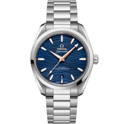 Omega Seamaster Aqua Terra 150M 38 mm, stål på stål 220.10.38.20.03.002