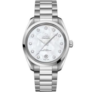 Omega Seamaster Aqua Terra 150M 38 mm, stål på stål 220.10.38.20.55.001