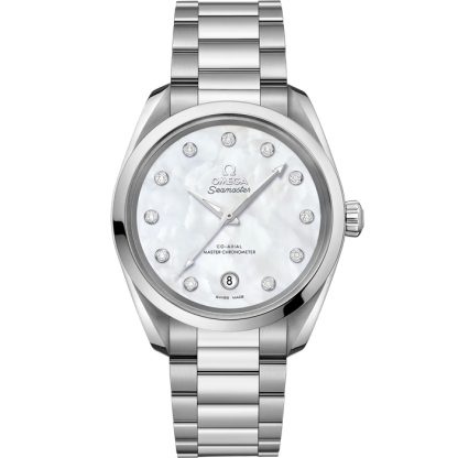 Omega Seamaster Aqua Terra 150M 38 mm, stål på stål 220.10.38.20.55.001