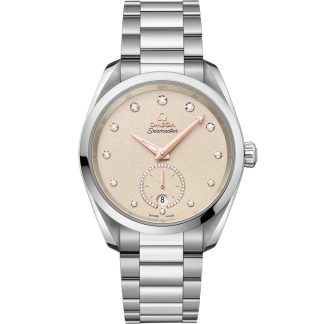Omega Seamaster Aqua Terra 150M 38 mm, stål på stål 220.10.38.20.59.001