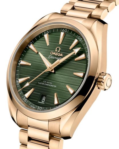 Omega Seamaster Aqua Terra 150M 41 mm, Moonshine™ guld på Moonshine™ guld 220.50.41.21.10.001 - Bild 3