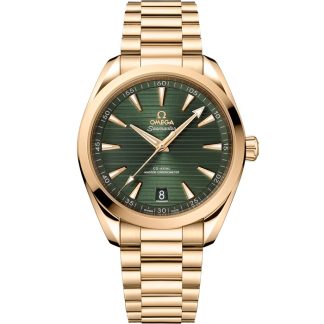 Omega Seamaster Aqua Terra 150M 41 mm, Moonshine™ guld på Moonshine™ guld 220.50.41.21.10.001