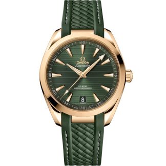 Omega Seamaster Aqua Terra 150M 41 mm, Moonshine™-guld på gummiband 220.52.41.21.10.001